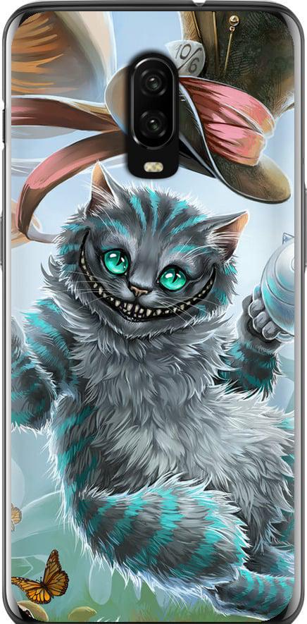 Чехол на OnePlus 6T Чеширский кот 2 (3993t-1587-42517) Чехол на OnePlus 6T Чеширский кот 2 (3993t-1587-42517)