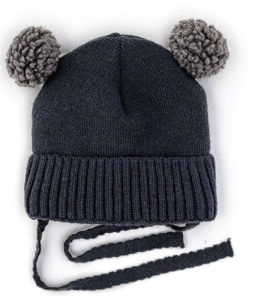 Шапка детская для мальчиков Марк D919 хлопок 42-46 см Светло-серый - фото 6