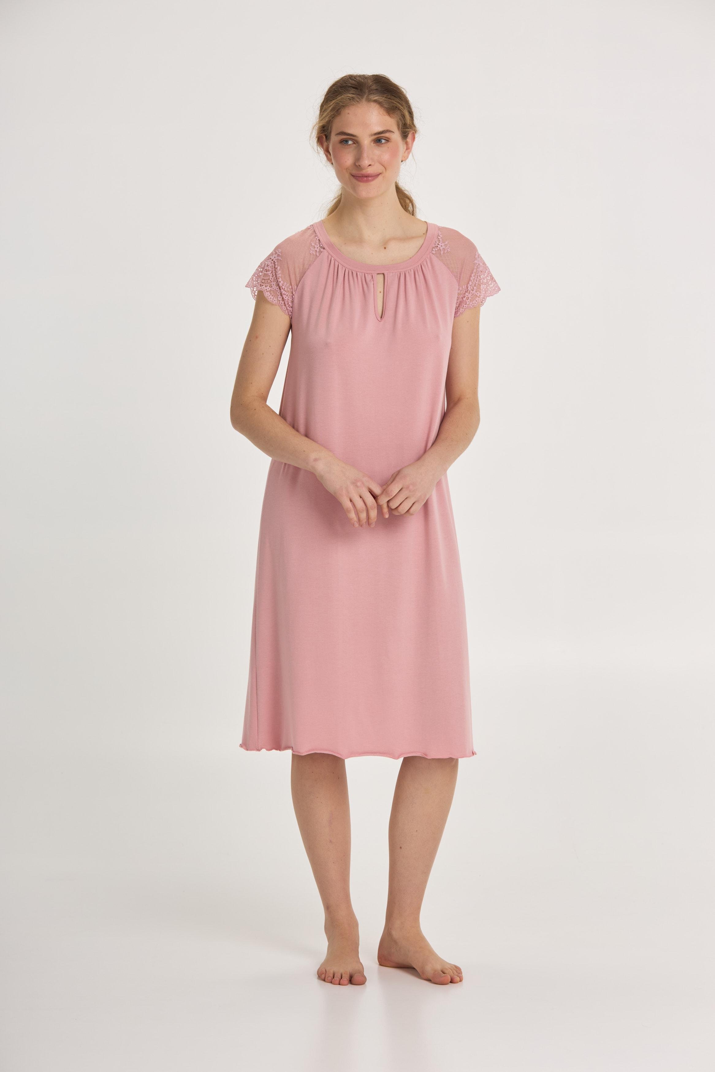 Рубашка женская Ellen Molly ldm 108/01/10 3XL Розовый