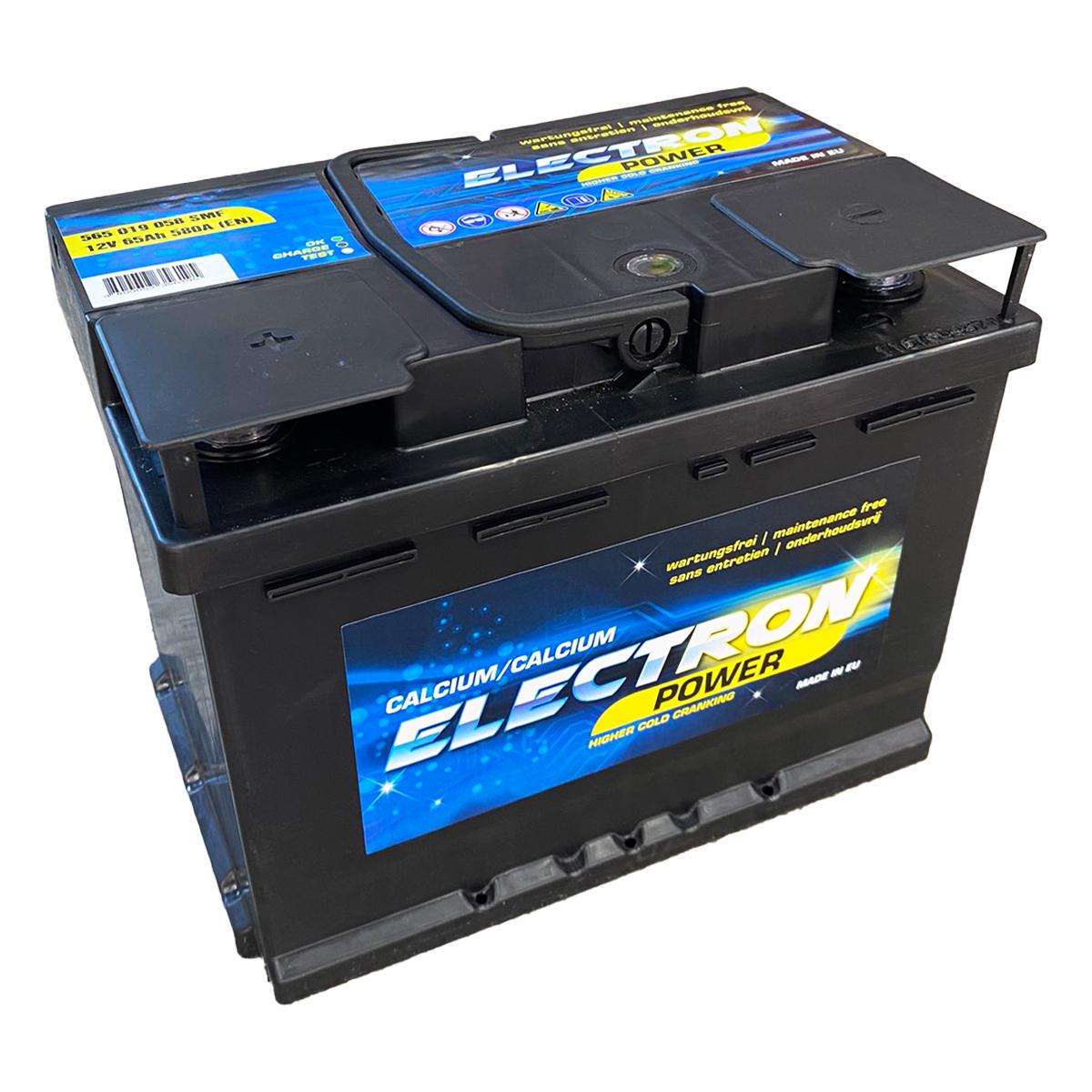 Акумулятор автомобільний ELECTRON POWER 565119058 SMF EN 6СТ-65Ah Аз 580А (158440)