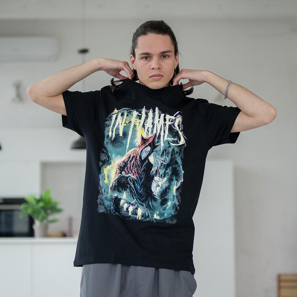 Футболка унисекс In Flames Foregone S Черный (00000001254) Футболка унисекс In Flames Foregone S Черный (00000001254)