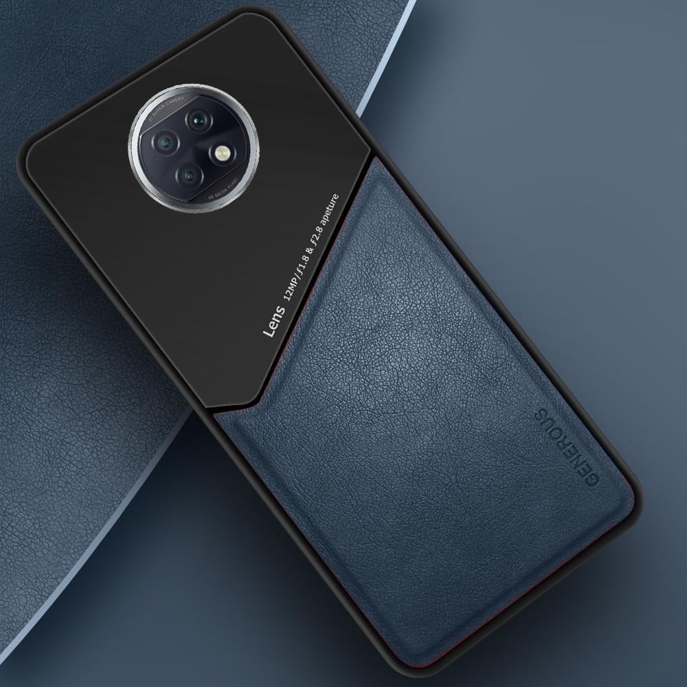 Комбинированный чехол Generous на Xiaomi Redmi Note 9T Blue (20038-28)