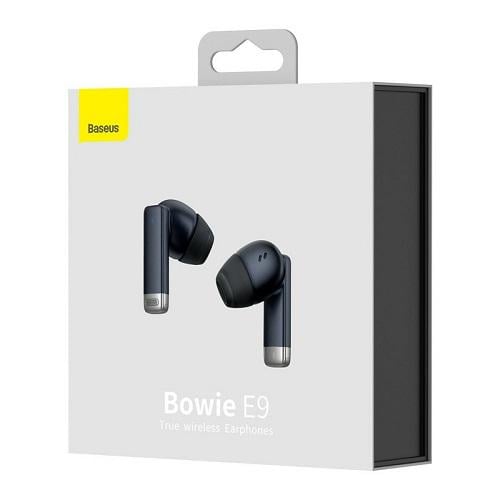 Навушники бездротові Baseus Bowie E9 True Wireless Earphones Black (7d7bc358) - фото 2