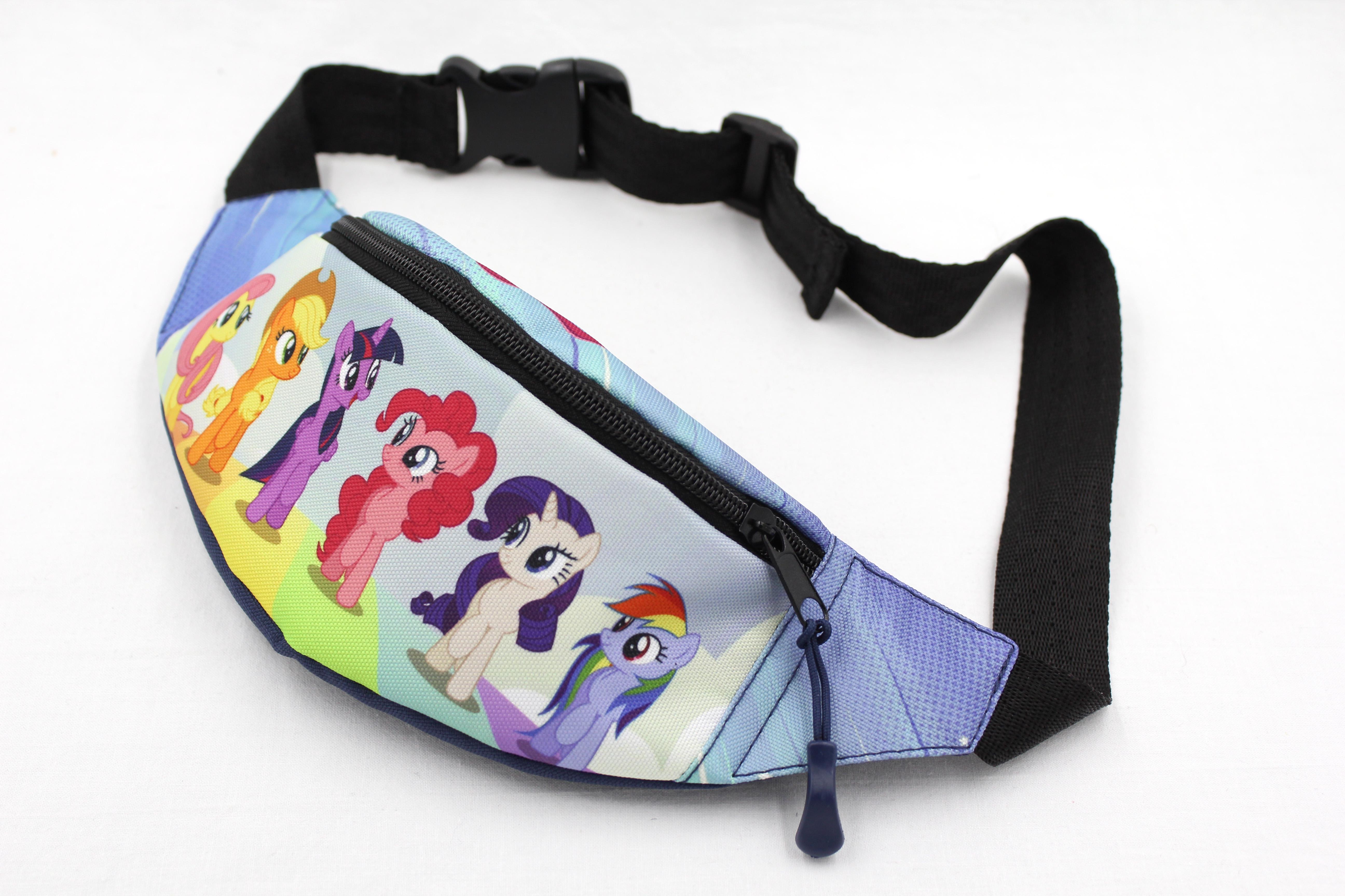 Сумка бананка дитяча з регулюючим ремінцем для дівчинки Поні (Д-008)