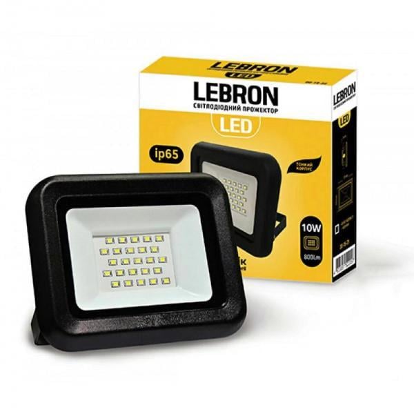 LED-прожектор Lebron L-LF 10W 6200K 800 Lm DC12V (28689115)