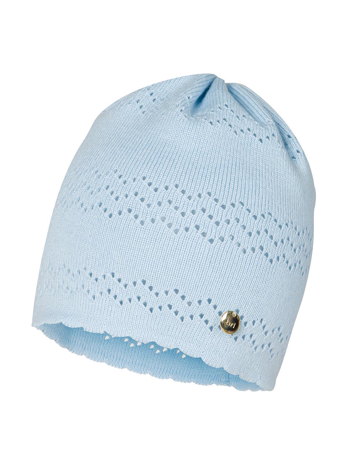 Демисезонная шапка Broel р. 37/39 Голубой NURIA