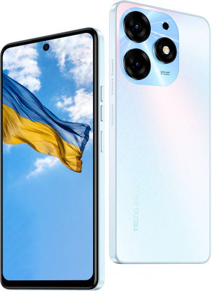 Смартфон Tecno Spark 10 Pro KI7 8/128GB NFC Dual Sim Pearl White (4895180796098) - фото 3 Смартфон Tecno Spark 10 Pro KI7 8/128GB NFC Dual Sim Pearl White (4895180796098) - фото 3