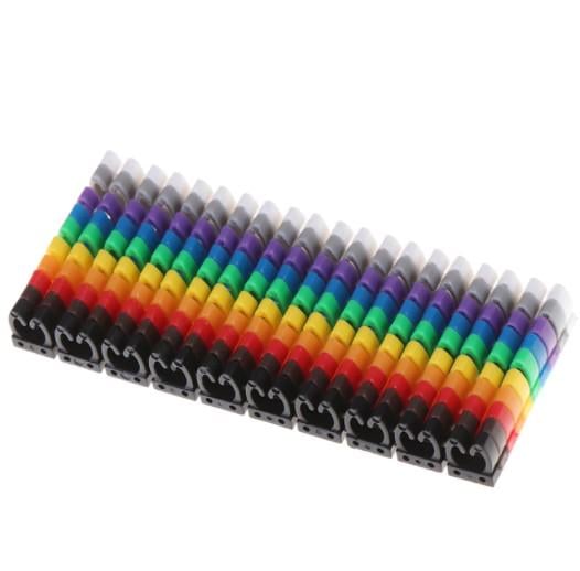 Набор цифр-маркеров УЭК №0-9 ø 2,0-8,0 мм 2x1,5-2x2,5-4,0-6,0 мм2 700 шт. (DART.M0560)