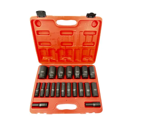 Набор головок Verke V39463 ударные 1/2" 10-38 мм 20 шт. (10832) Набор головок Verke V39463 ударные 1/2" 10-38 мм 20 шт. (10832)