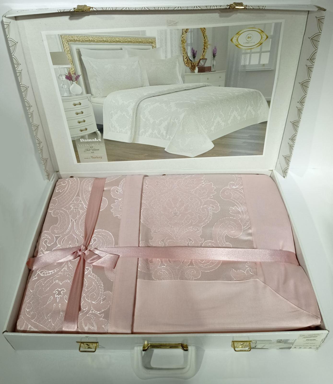Покривало Cotton Area 240x260 см з наволочками Damaks (CN13287)