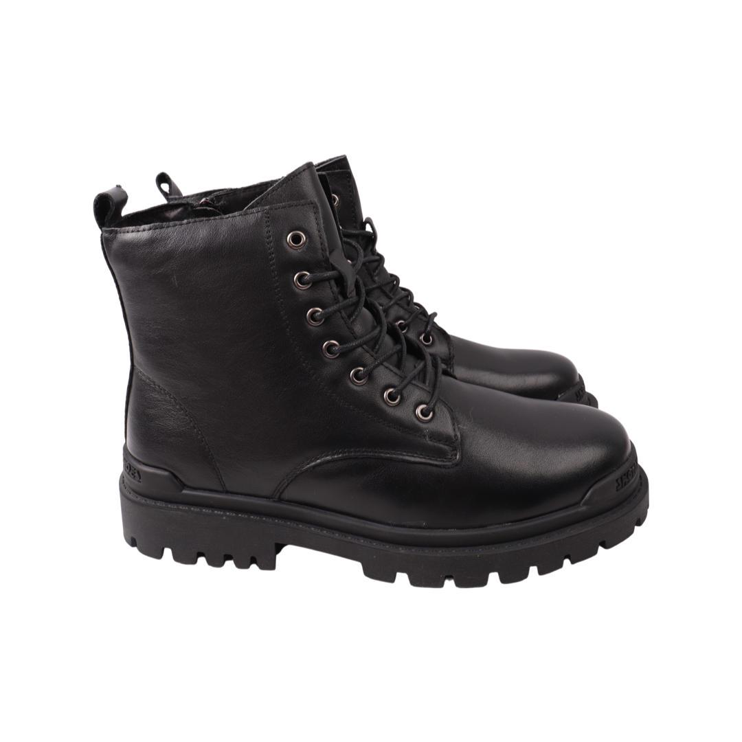 Ботинки мужские Li Fexpert из кожи р. 41 Черный (779-22ZHC)