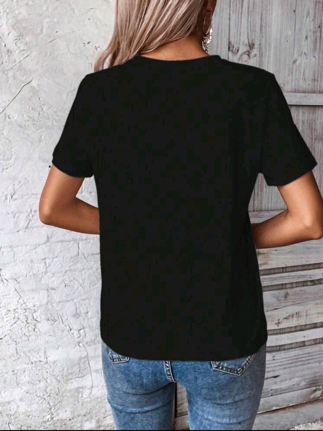 Футболка женская SUMMER BLACK CAT M/L Черный (27343170) - фото 3 Футболка женская SUMMER BLACK CAT M/L Черный (27343170) - фото 3