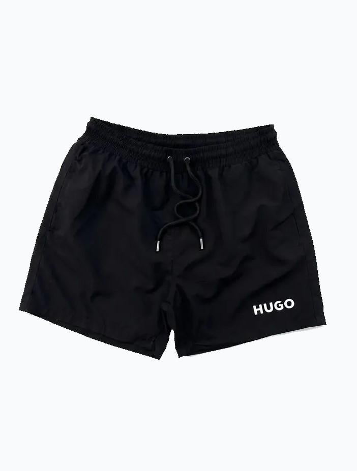 Шорты мужские для плавания Hugo Boss Quick-Dry Swim Shorts With Logo Print HB-25011BL M