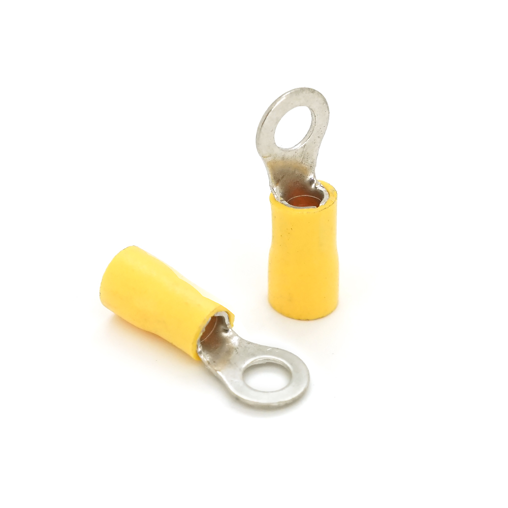 Клема кільцева "О" RV5,5-5 ізольована 4,0-6,0мм² латунь 48А 100 шт. (YUT_V11626)