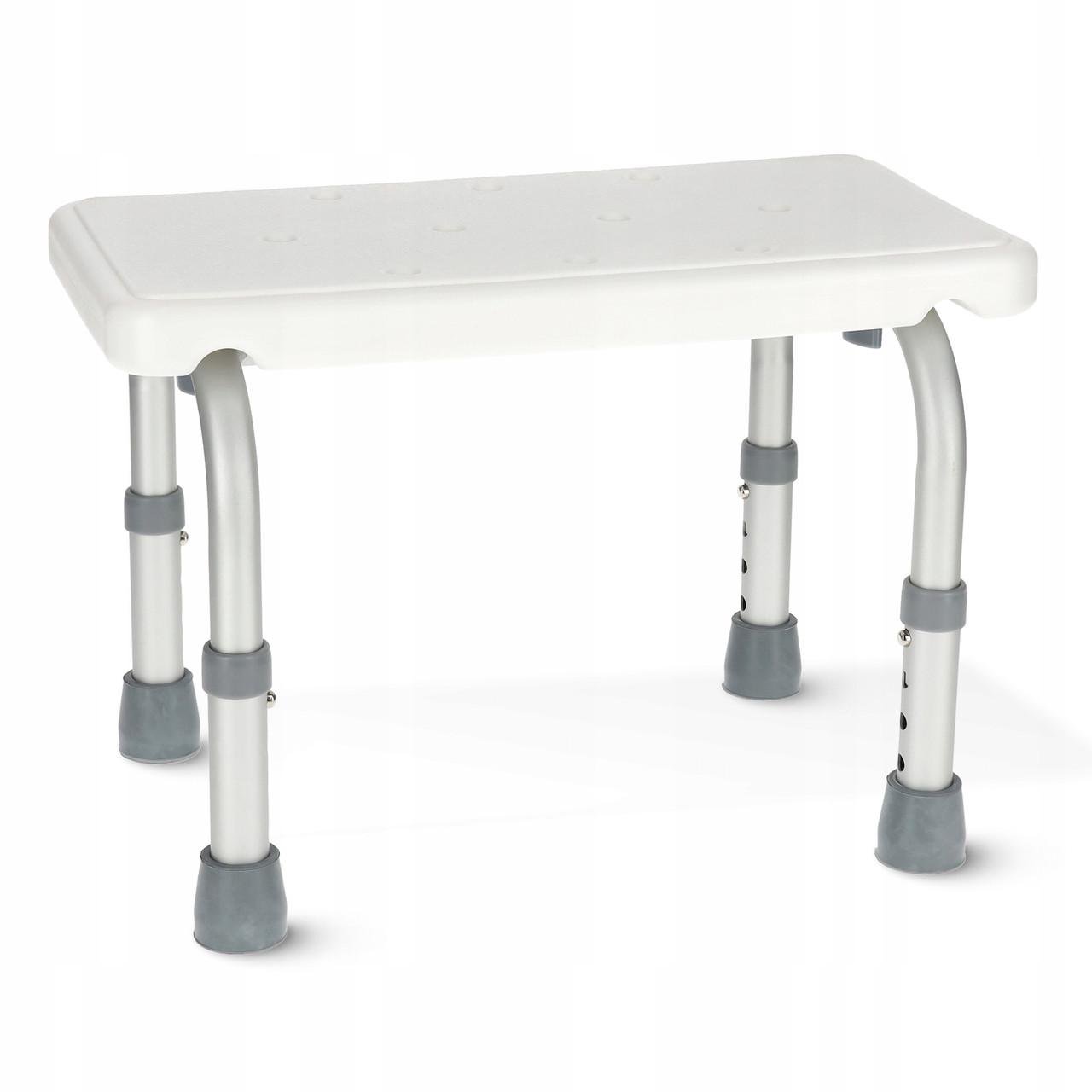 Ступень-табурет для ванной и душа 4fizjo регулируемая White/Grey (P-5905973403429) - фото 3