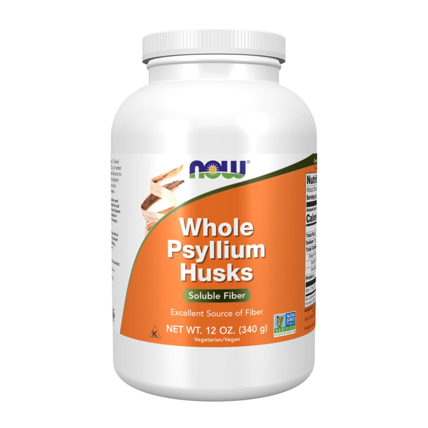 Натуральная добавка Psyllium Husks Whole 340 г (2023-10-2833)