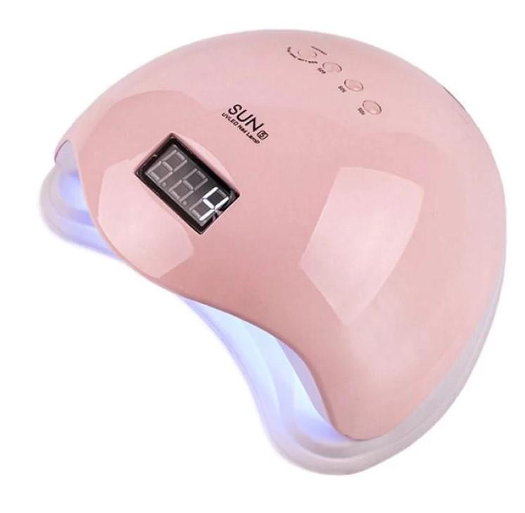 Лампа для маникюра SUN 5 48W UV/LED для полимеризации Pink (373948)