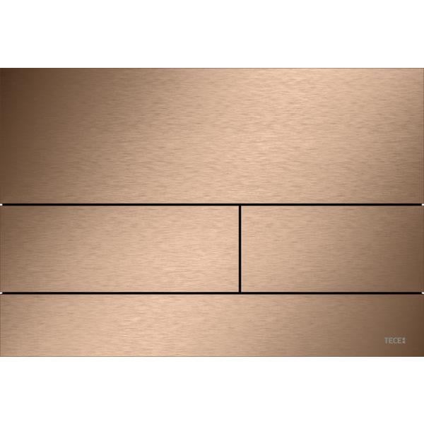 Кнопка слива для инсталляции TECE Square II 9240848 матовая Золотой (214565)