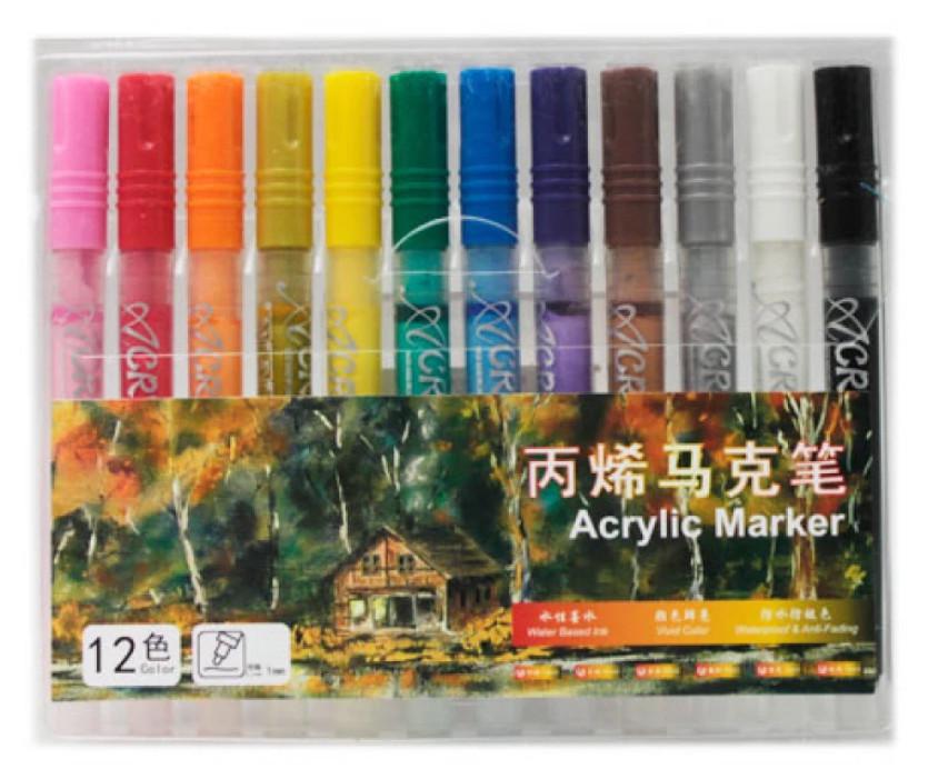 Набір акрилових маркерів Josef Otten RIANCY 12 кольорів - фото 6 Набір акрилових маркерів Josef Otten RIANCY 12 кольорів - фото 6