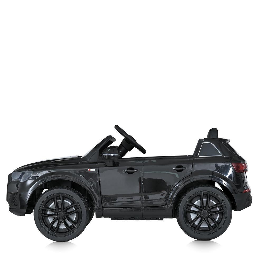 Дитячий електромобіль Bambi джип Audi Q7 M 5796EBLR Чорний - фото 3 Дитячий електромобіль Bambi джип Audi Q7 M 5796EBLR Чорний - фото 3