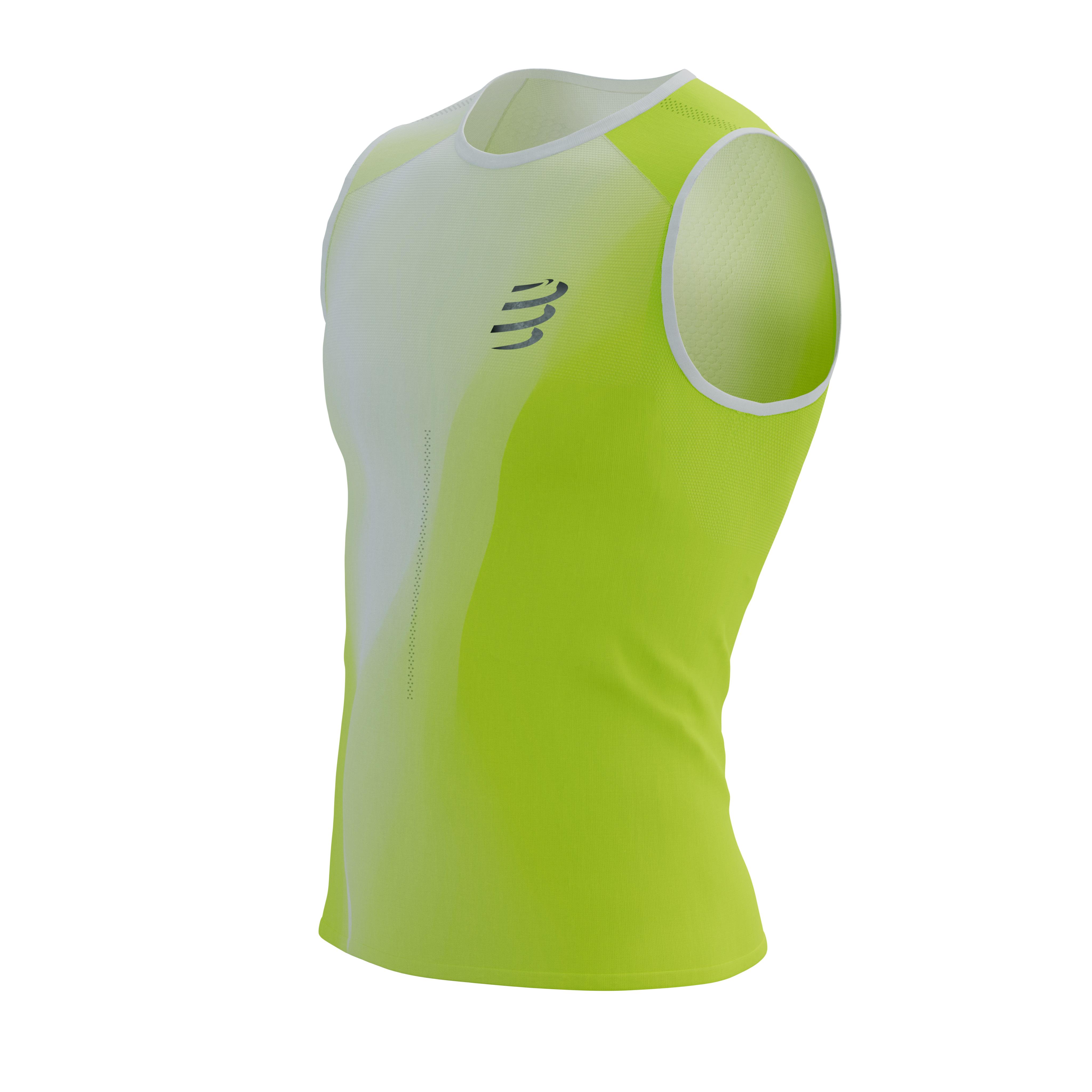 Майка чоловіча Compressport Performance Tank M Safe Yellow