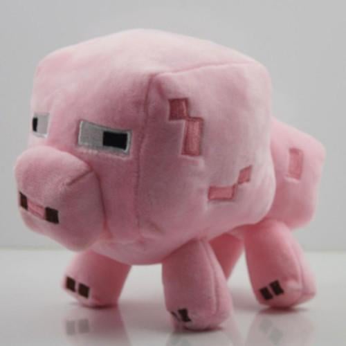 Игрушка Свинка из Mojang Minecraft Pig в подарочном мешочке 16 см (1226-2)