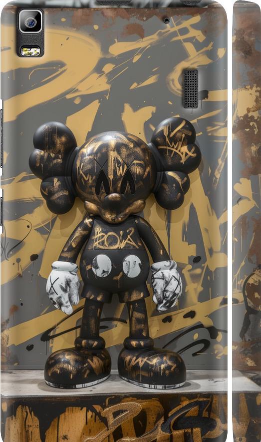 Чехол на Lenovo A7000 Bronze kaws (6097m-120-42517)