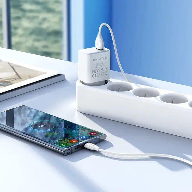 Зарядний пристрій Borofone BA66A мережевий (BA66A) - фото 2 Зарядний пристрій Borofone BA66A мережевий (BA66A) - фото 2
