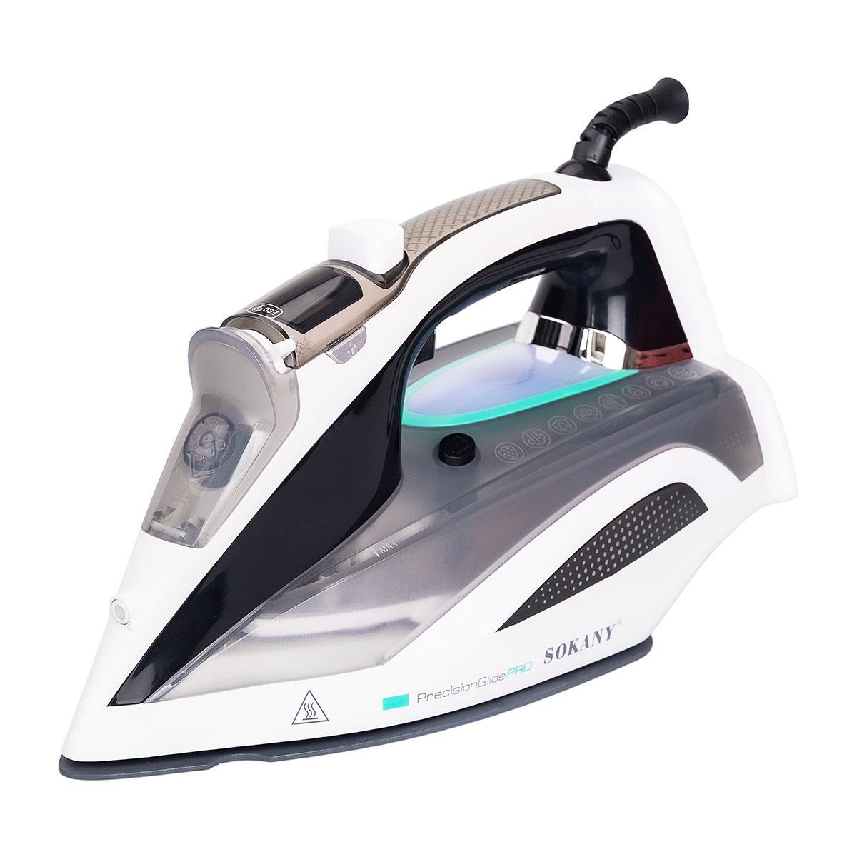 Утюг для одежды Sokany SK-11030 паровой ручной с автоотключением 2400 Вт (5881) - фото 7 Утюг для одежды Sokany SK-11030 паровой ручной с автоотключением 2400 Вт (5881) - фото 7
