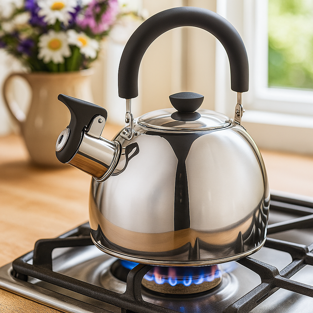 Чайник для плиты со свистком BlackArc нержавеющая сталь одинарное дно 2,0 л (03-MH-3531) - фото 4 Чайник для плиты со свистком BlackArc нержавеющая сталь одинарное дно 2,0 л (03-MH-3531) - фото 4