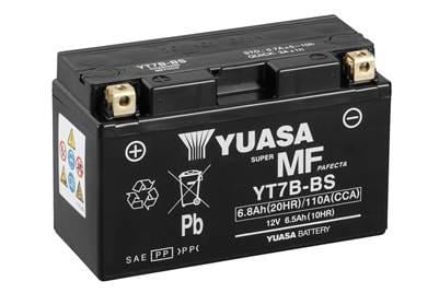 Аккумулятор Yuasa Мото YT7B-BS CP 12 V 6,5 Ah 110 A