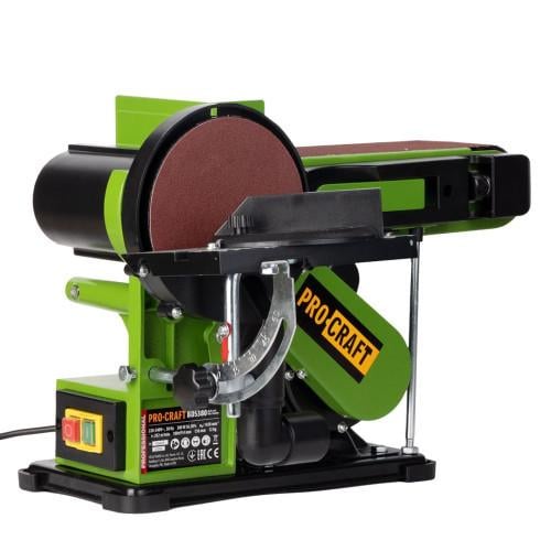 Дисково-стрічковий шліфувальний верстат ProCraft BDS380 - фото 2 Дисково-стрічковий шліфувальний верстат ProCraft BDS380 - фото 2