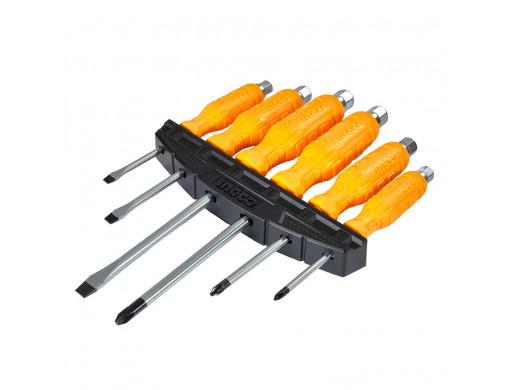 Набір ударних викруток Ingco 6 шт. (12049560) - фото 2