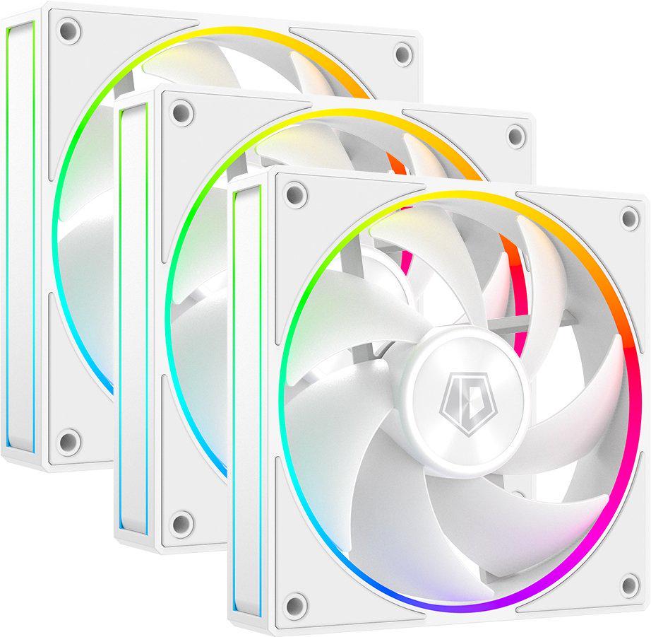 Набор вентиляторов ID-Cooling AF-127-ARGB-W Trio 120 мм 3pcs Pack Набор вентиляторов ID-Cooling AF-127-ARGB-W Trio 120 мм 3pcs Pack