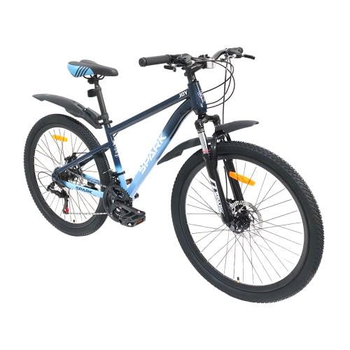 Велосипед Spark JOY колеса 26"/сталева рама 15" Чорно-блакитний (26351973) - фото 2