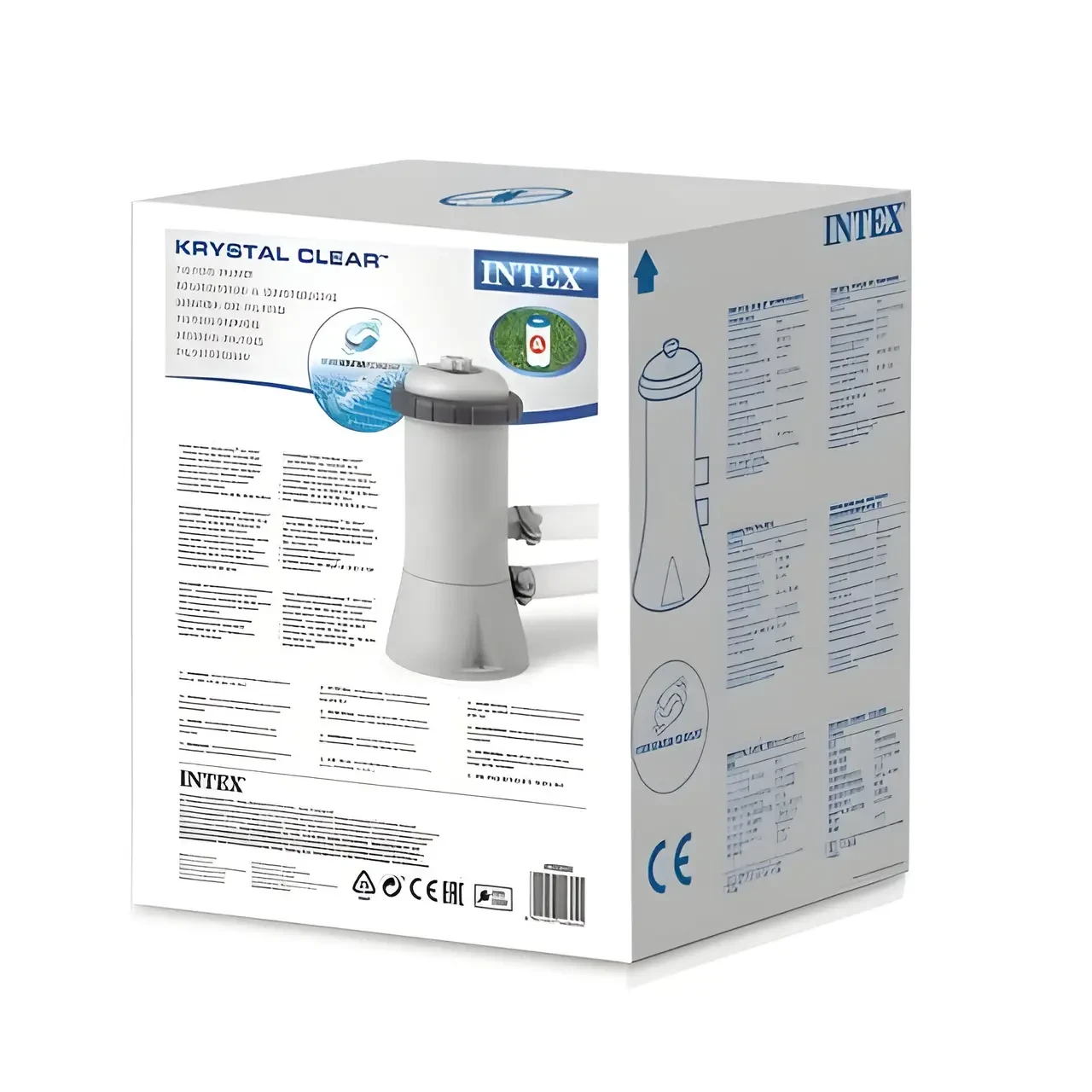 Картриджний фільтр насос для басейнів Intex типу А (15045450) - фото 5 Картриджний фільтр насос для басейнів Intex типу А (15045450) - фото 5