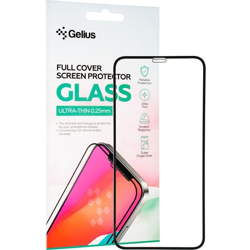 Защитное стекло для IPhone 11 Gelius Full Cover Ultra-Thin 0,25 мм Black