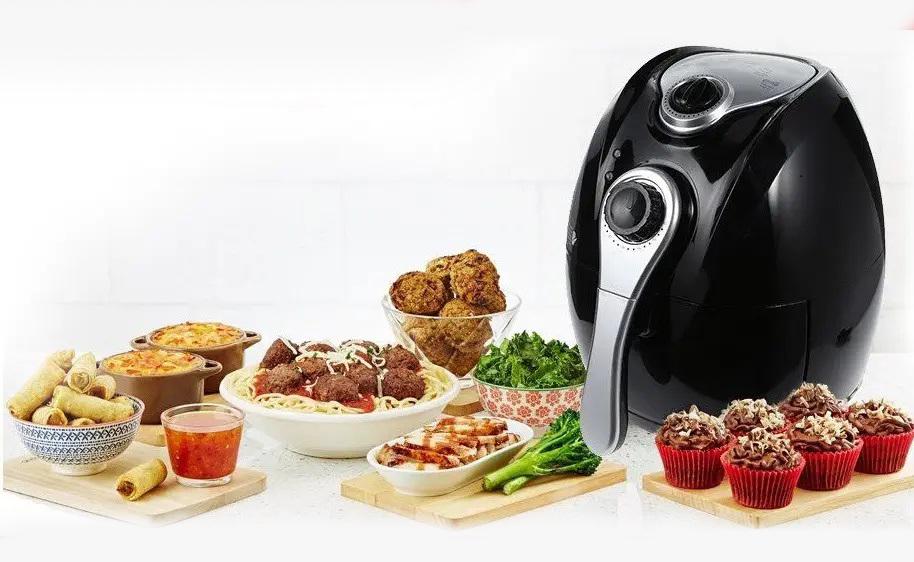 Аерофритюрка Air fryer Domotec MS-3220 - фото 2