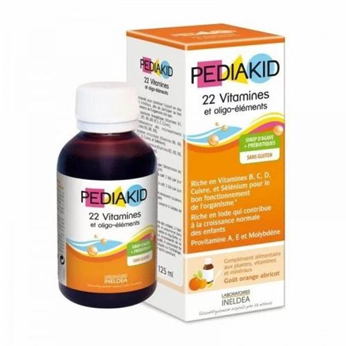 Витаминно-минеральный комплекс Pediakid 22 Vitamins and minerals 125 мл 25 порций Orange/Apricot Витаминно-минеральный комплекс Pediakid 22 Vitamins and minerals 125 мл 25 порций Orange/Apricot