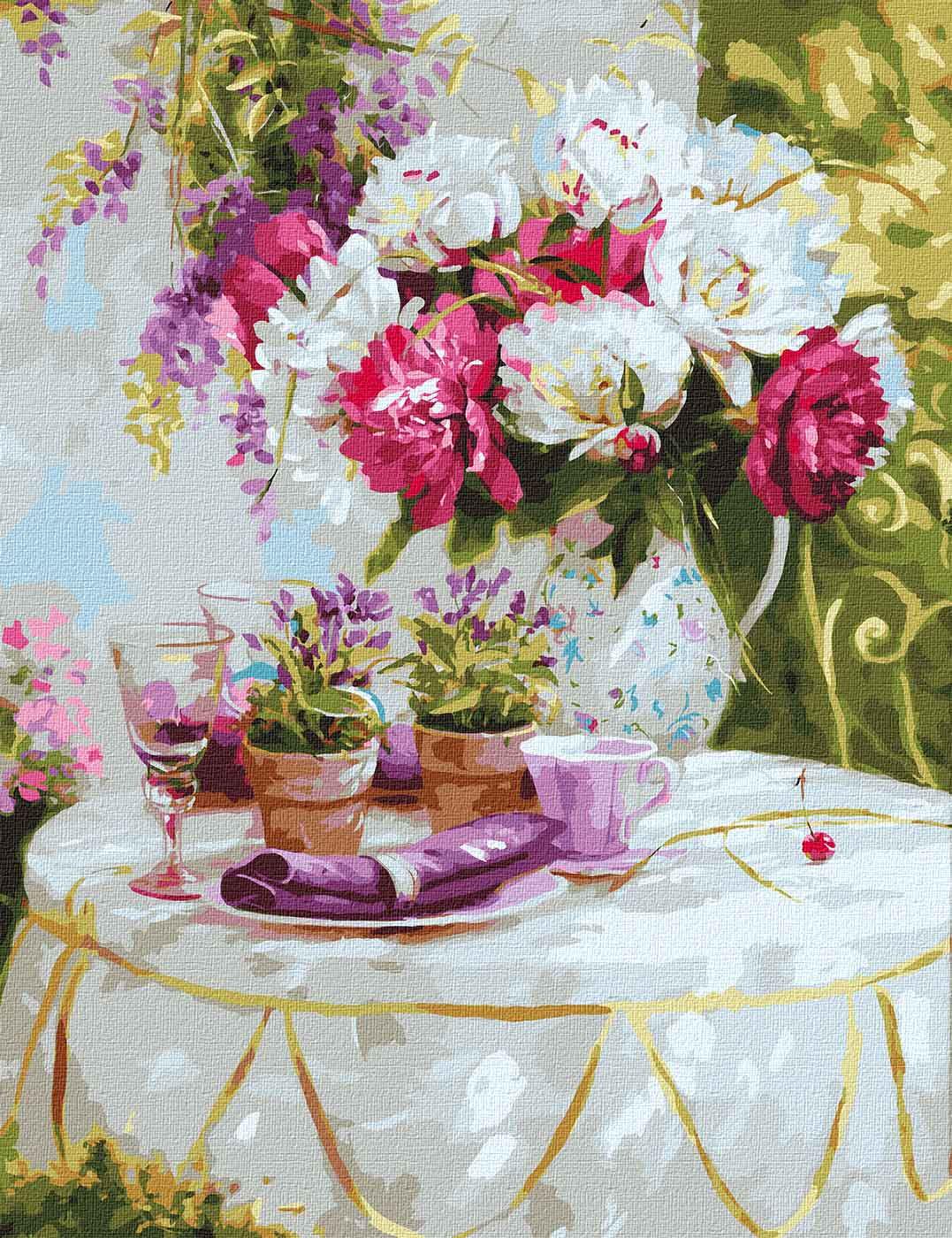 Картина по номерам Идейка Сладкий май 50x65 см (KHO2968)