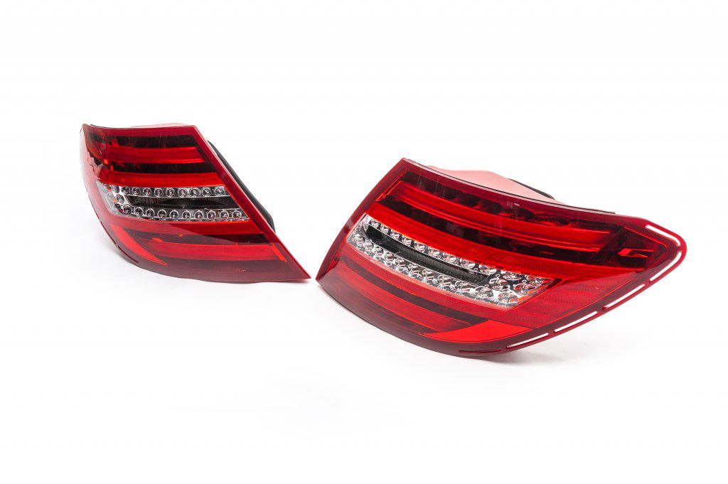 Задние фонари LED для Mercedes C-class W204 2007-2015 гг. 2 шт.