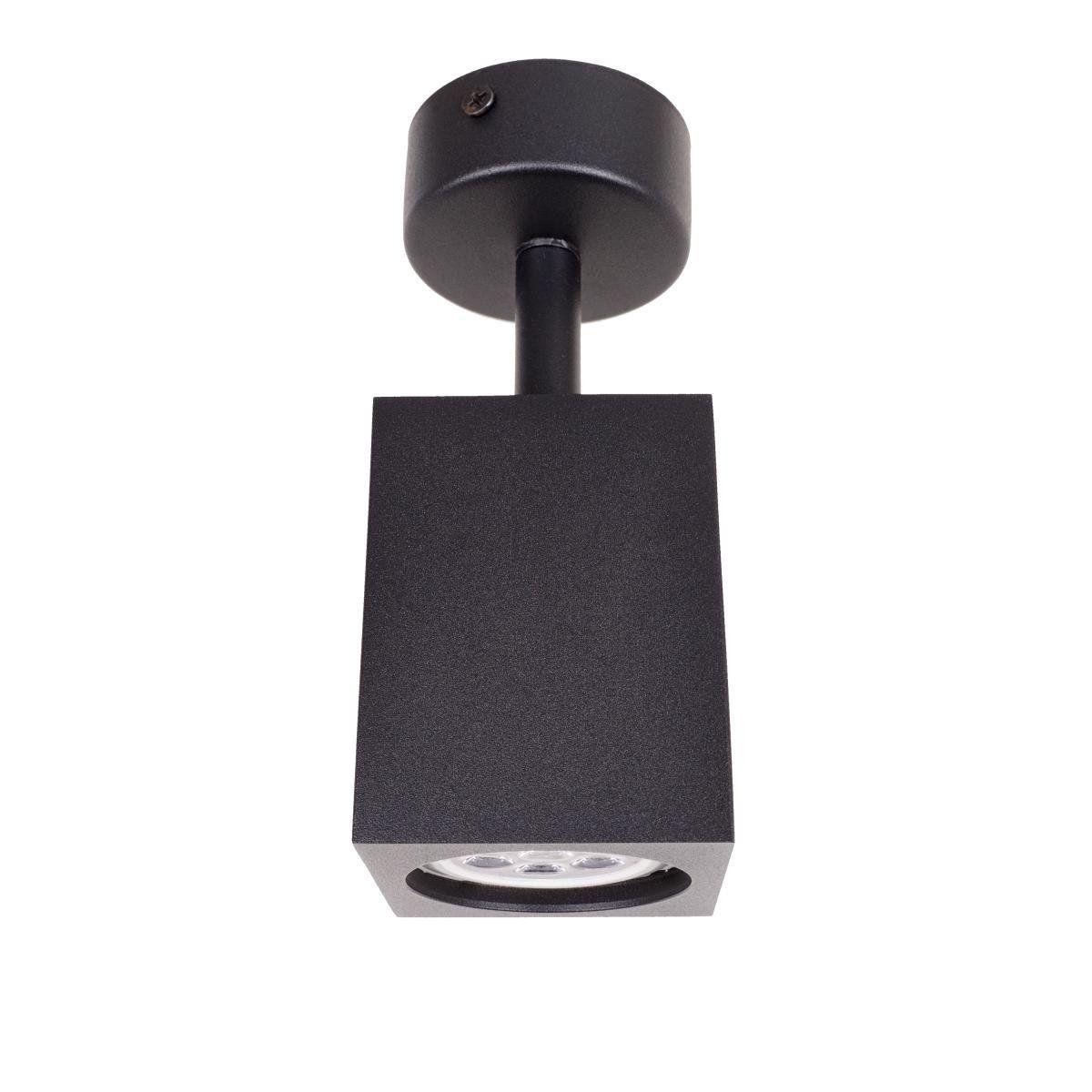 Подсветка-тубус Brille AL-80/1B GU10 BK IP20