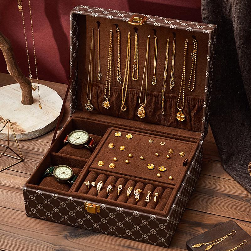 Шкатулка для хранения украшений 23,5х19х10 см (2599877)