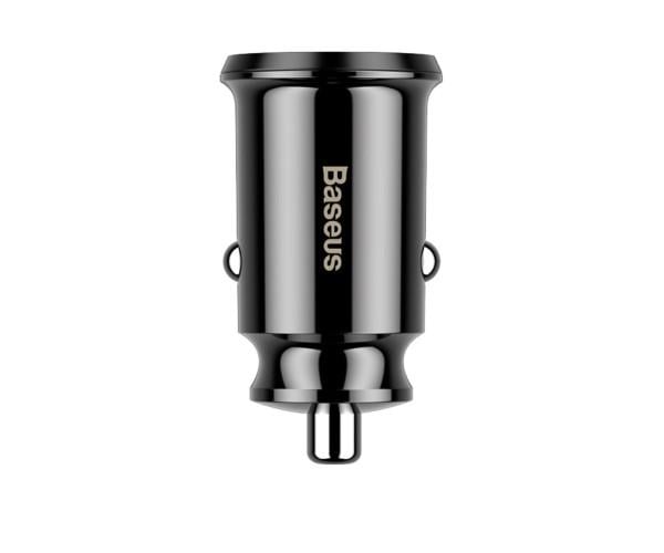 Зарядное устройство автомобильное BASEUS Grain 3,1A Car Charger Black