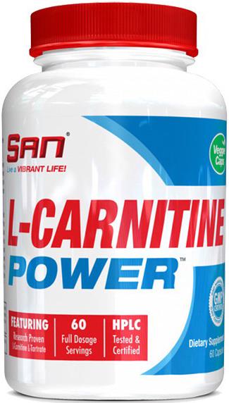 Жироспалювач SAN L-Carnitine Power 60 кап. (1018)