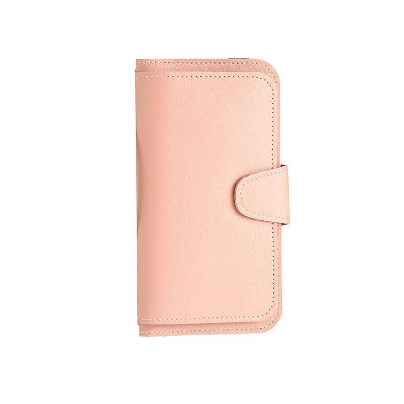 Портмоне женское из искусственной кожи с отделениями Пудровый (R9490)