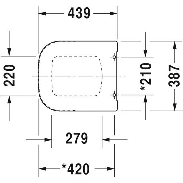 Набір Duravit P3 Comforts (0020490000) - фото 2