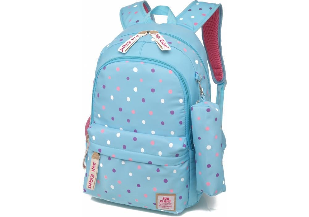 Рюкзак школьный Cool For School 43х32х14 см 25 л Голубой (8249-blue)