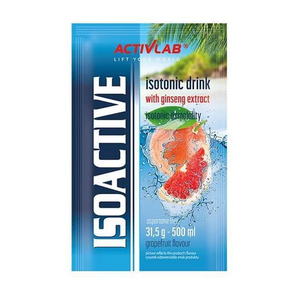 Изотоник с электролитами в саше ACTIVLAB Isoactive Isotonic Drink 31,5 г Грейпфрут