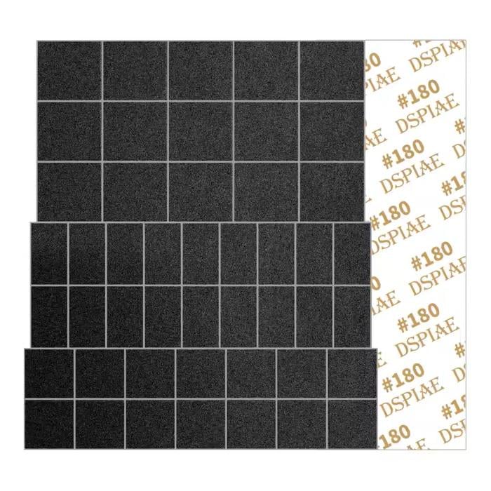 Шліфувальний папір DSPIAE MSP-ES01 зернистість 180 70x80 мм 5 шт. - фото 1 Шліфувальний папір DSPIAE MSP-ES01 зернистість 180 70x80 мм 5 шт. - фото 1